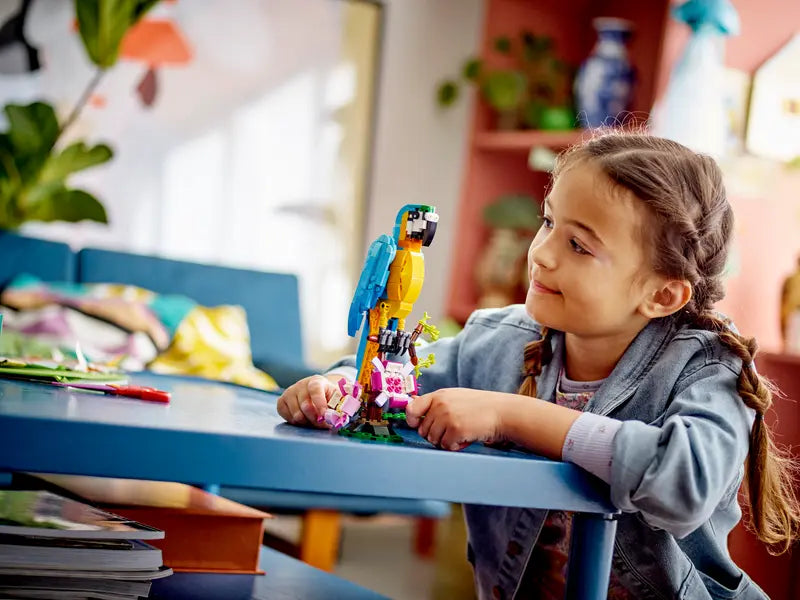 Lego Creator 31136 Eksotični papagaj 3v1