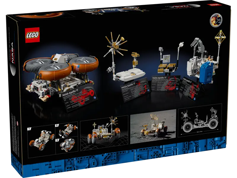 Lego Technic 42182 Lunarno vozilo NASA Apollo LRV