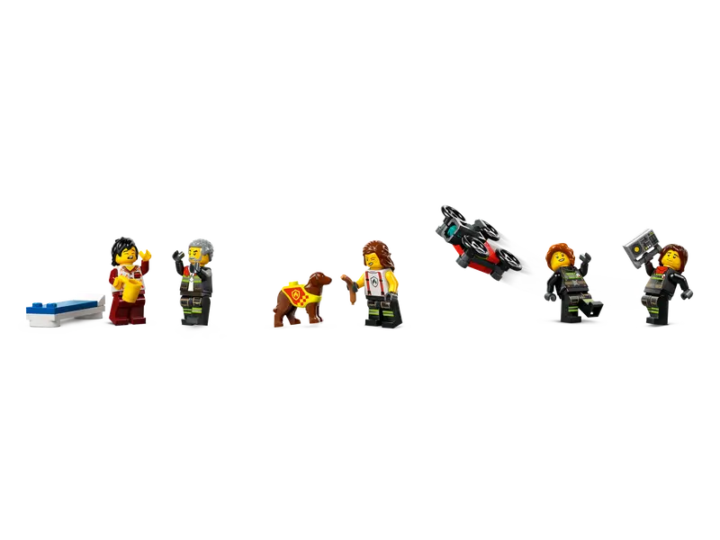 Lego City 60414 Gasilska postaja z gasilskim vozilom