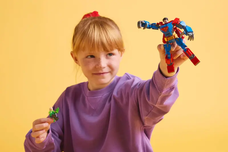 Lego Super Heroes 76302 Supermanov robotski oklep proti Lexu Luthorju