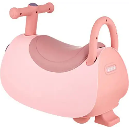 Arolo otroški poganjalček K4 sedežni (zvočni učinki) Roza - MiniPark