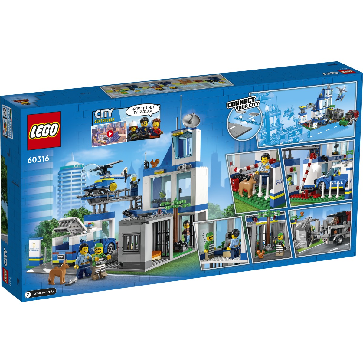 Lego City 60316 Policijska postaja