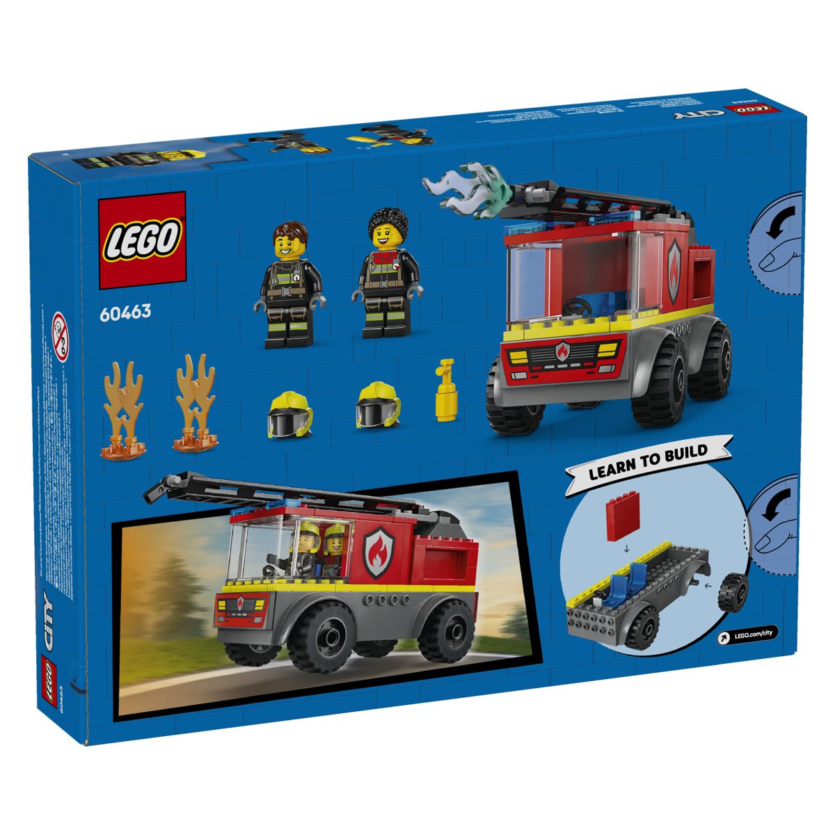 Lego City 60463 Gasilsko vozilo z lestvijo