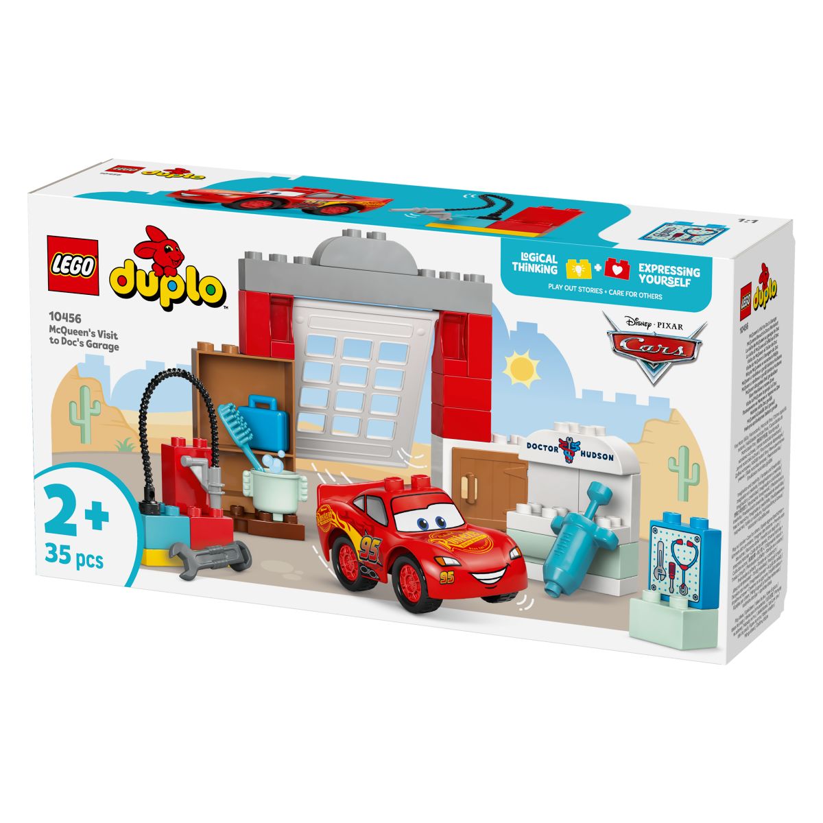 Lego Duplo 10456 McQueenov obisk Docove avtomehanične delavnice