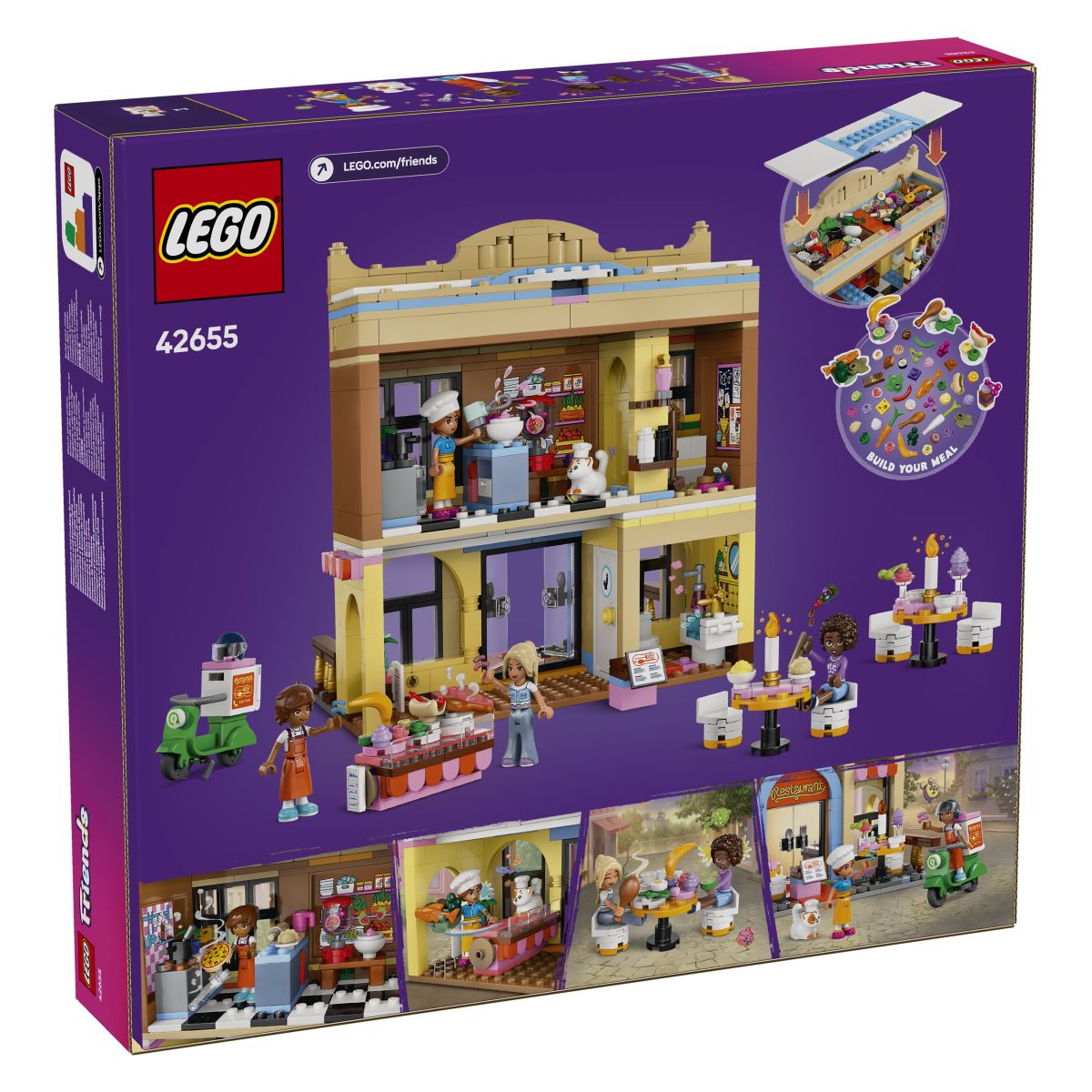 Lego Friends 42655 Restavracija in kuharska šola