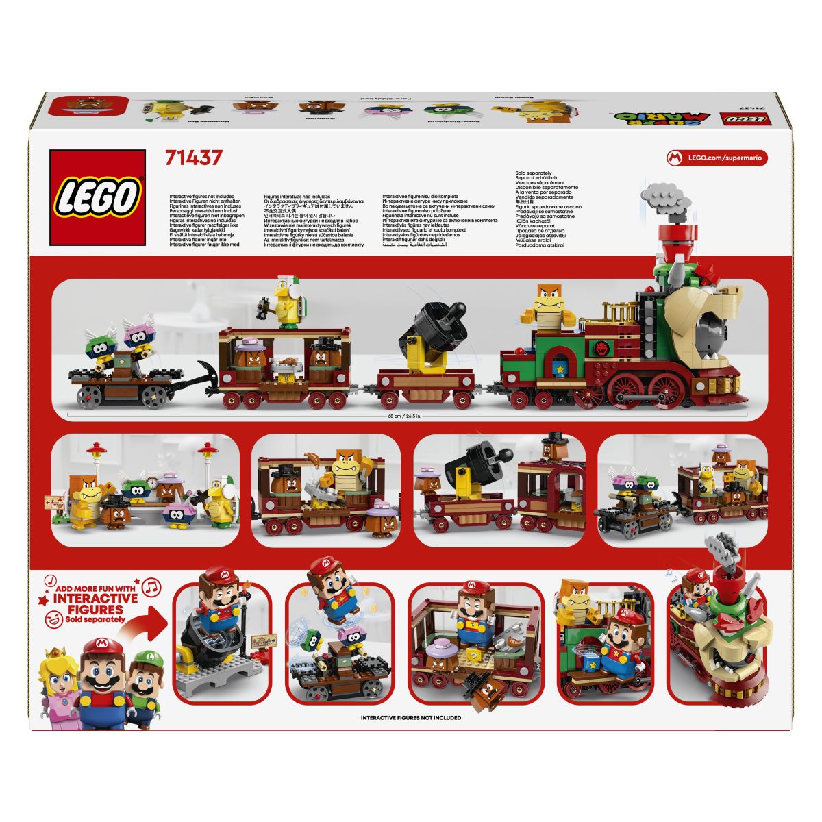 Lego Super Mario 71437 Bowserjev ekspresni vlak