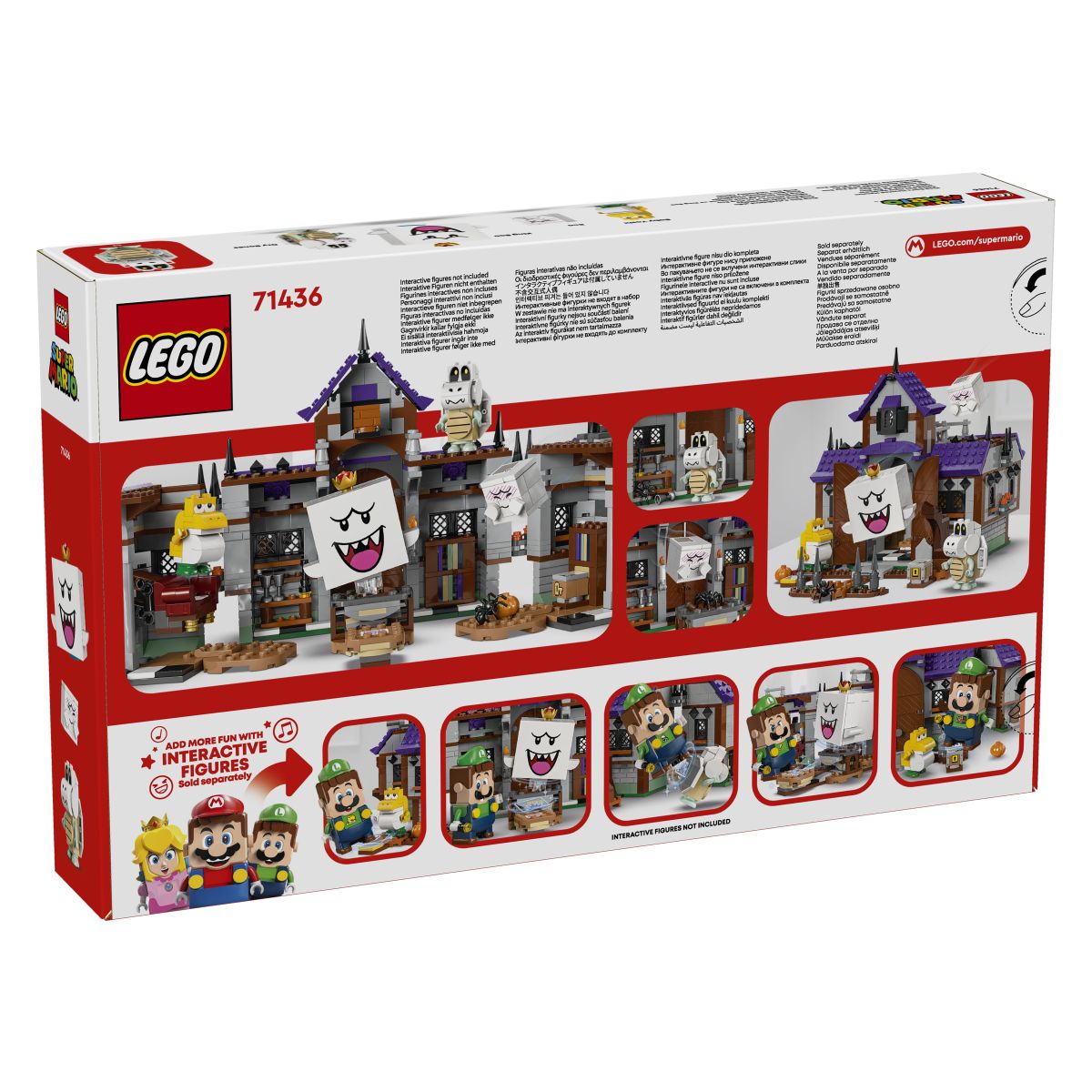 Lego Super Mario 71436 King Boojev zakleti dvorec