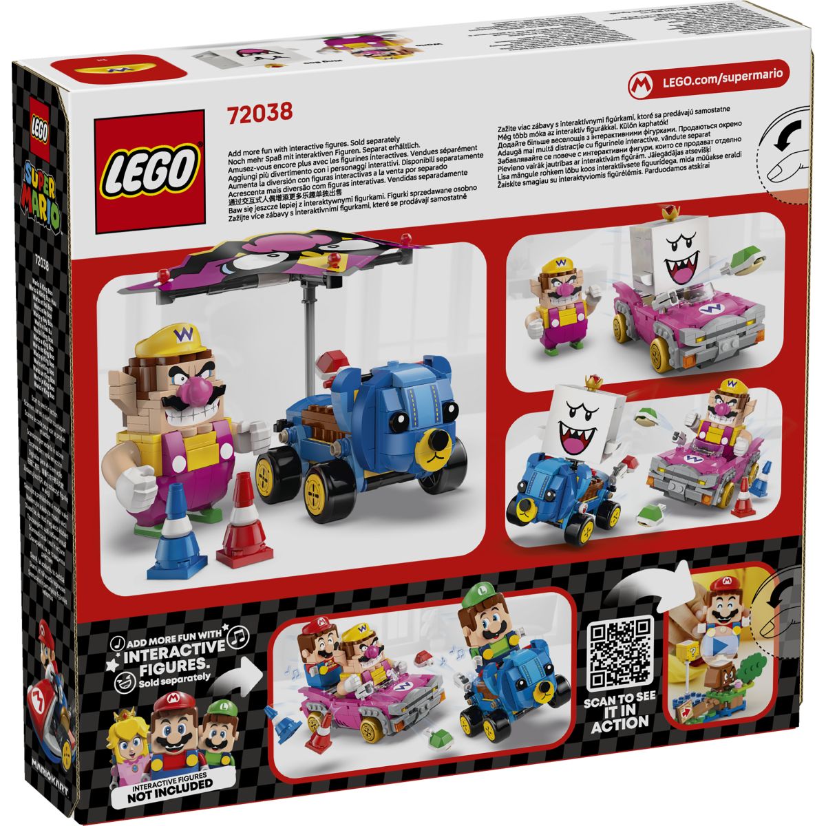 Lego Super Mario 72038 Mario Kart – Wario & King Boo