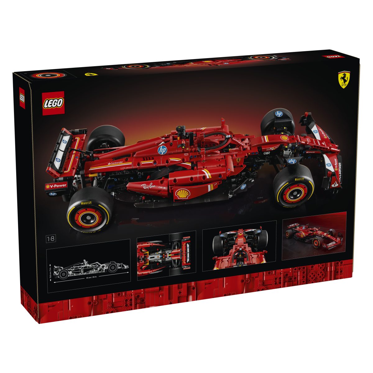 Lego Technic 42207 Avtomobil Ferrari SF-24 F1