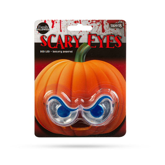 Halloween strašljiv par oči za noč čarovnic - rdeča LED - na baterije