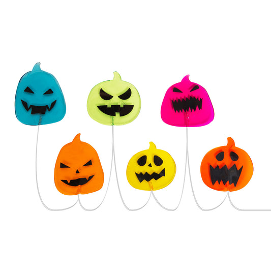 Halloween LED dekoracija za okna - buča - 85 cm