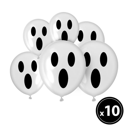 Halloween set balonov duhovi - 10 kos