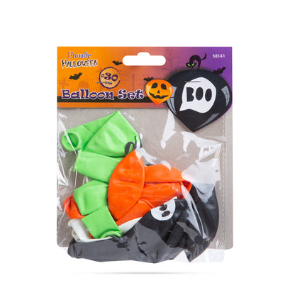 Halloween set balonov - 4 vrste - 12 kos