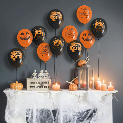Halloween set balonov - 6 vrst - 20 kos