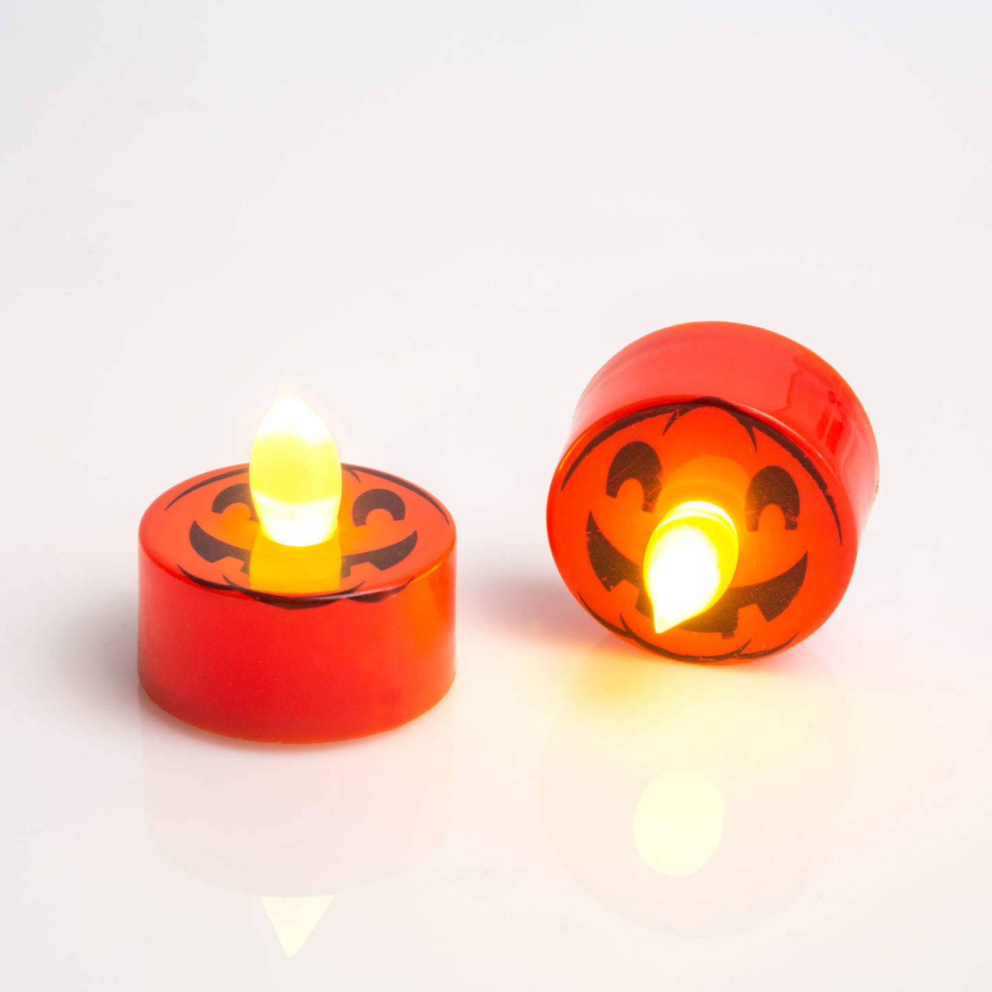 LED čajna svečka - buča - 2 kom / paket