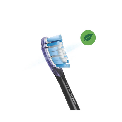 PHILIPS - HX9052/33 Sonic C3 Plaque Defence standardni nastavek za zobno ščetko Medium 2 kosa črna