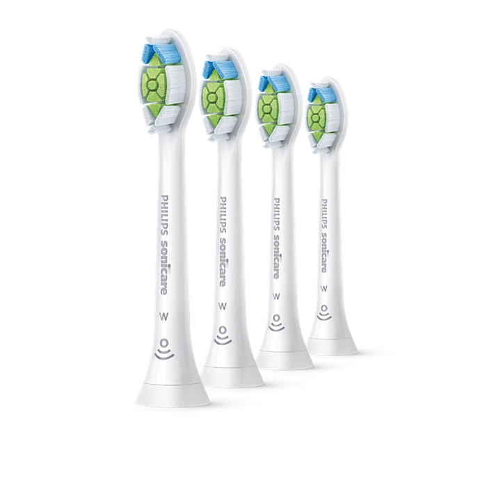 PHILIPS - Sonicare W2 Optimal standardni nastavek za zobno ščetko Medium (HX6064/10) 4 kosi bela