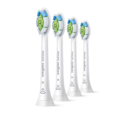 PHILIPS - Sonicare W2 Optimal standardni nastavek za zobno ščetko Medium (HX6064/10) 4 kosi bela