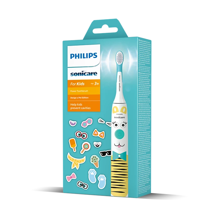 PHILIPS - električna zobna ščetka Sonicare For Kids Design a Pet Edition (HX3601/01)