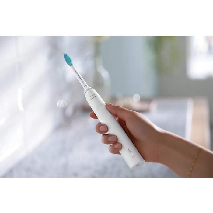 PHILIPS - Sonicare 3100 sonična električna zobna ščetka (HX3671/13) bela