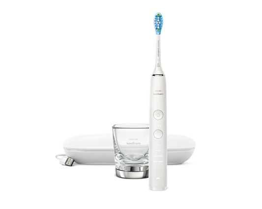 PHILIPS - Sonicare DiamondClean 9000 sonična električna zobna ščetka z aplikacijo bela (HX9911/27)