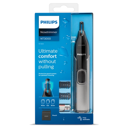 PHILIPS - series 3000 prirezovalnik za nosne in ušesne dlačice ter obrvi NT3650/16