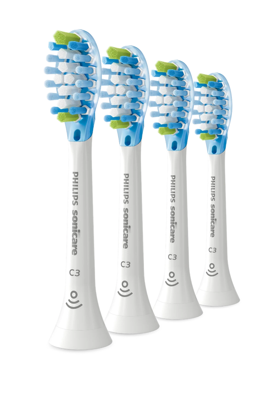 PHILIPS - Sonicare C3 Premium Plaque Defence HX9044/17 – nadomestne glave ščetke (4 kosi)