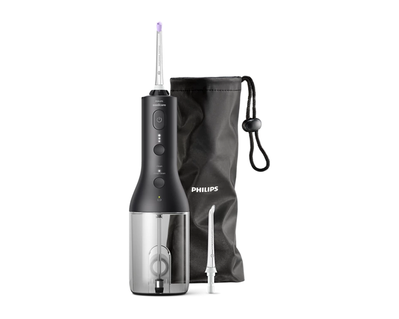 PHILIPS - Sonicare Cordless Power Flosser 3000 brezžična zobna prha HX3826/33 črna