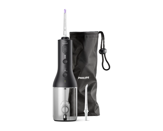 PHILIPS - Sonicare Cordless Power Flosser 3000 brezžična zobna prha HX3826/33 črna