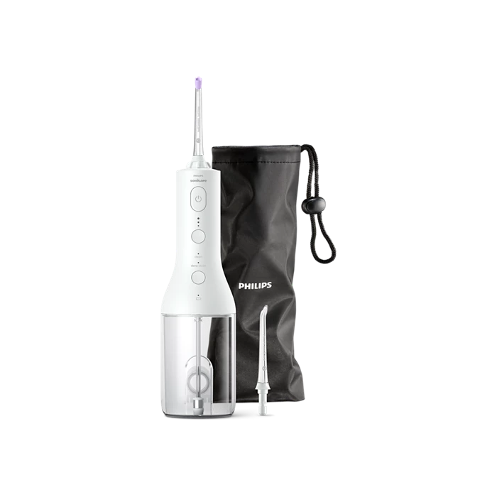 PHILIPS - Sonicare Cordless Power Flosser 3000 brezžična zobna prha HX3826/31 bela