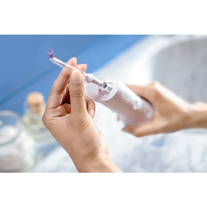 PHILIPS - Sonicare Cordless Power Flosser 3000 brezžična zobna prha HX3826/31 bela