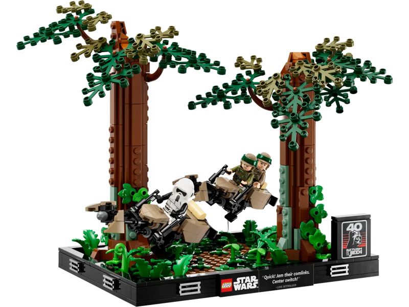 LEGO 75353 Star Wars: Diorama Lov z dirkalniki na Endorju