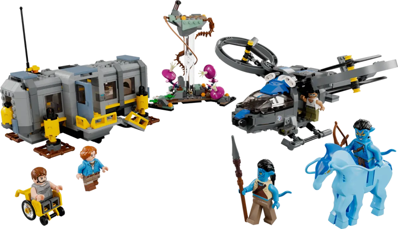 LEGO 75573 Avatar: Lebdeče gore: Mesto 26 in RDA Samson
