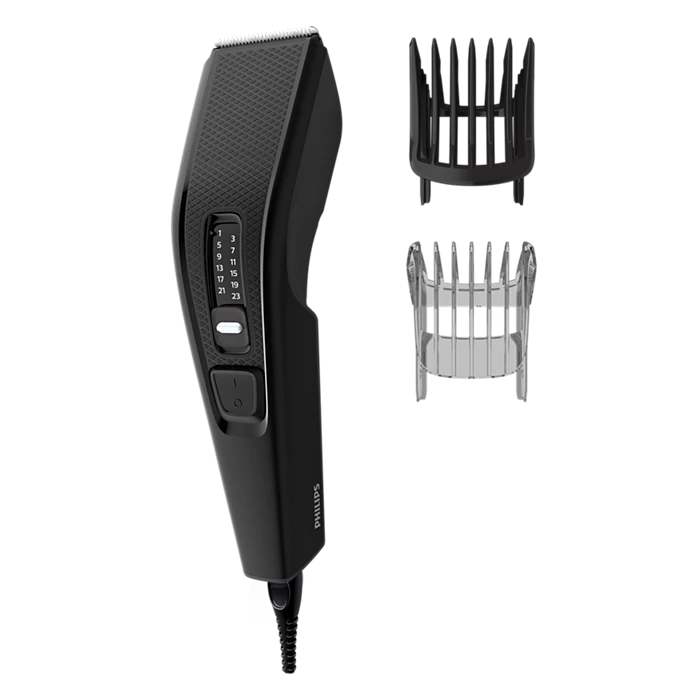 PHILIPS - Hairclipper Series 3000 HC3510/15 – napajalna strižnica z DualCut, 0,5–23 mm, 13 nastavitev