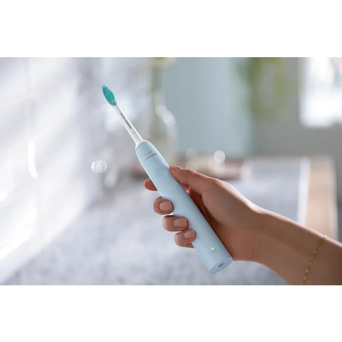 PHILIPS - Sonicare 2100 Series HX3651/12 – sonična zobna ščetka, 31 000 vibracij/min, 14-dnevna baterija, SmartTimer + QuadPacer