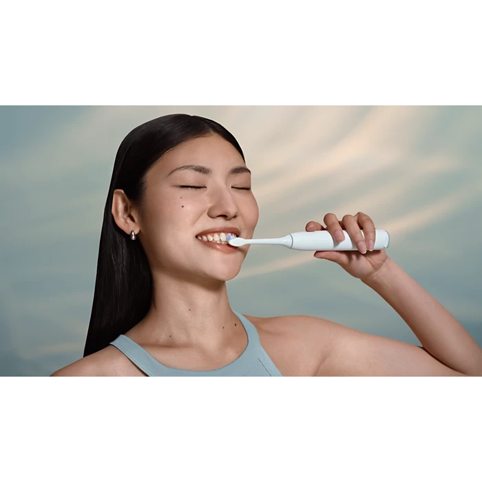 PHILIPS - Sonicare 6100 HX7400/01 – nežna sonična zobna ščetka s senzorjem pritiska, 2 načina, 3 intenzivnosti, do 21 dni baterije