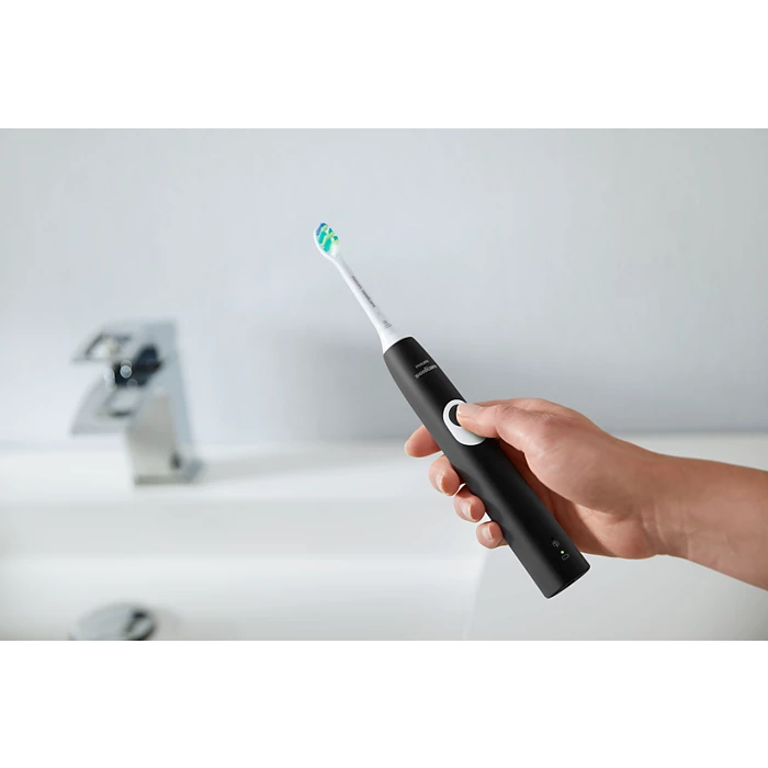 PHILIPS - Sonicare ProtectiveClean 4300 HX6800/35 – 2 električni sonični zobni ščetki (set ročaja + etui)roza/črna