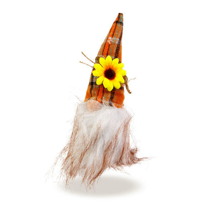 Jesenska skandinavska škrata s sončnico - 18 cm (2 kosa)