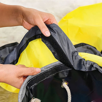 Bewello BW4009 2-v-1 igralna podloga in košara za shranjevanje igrač (135 cm, 20 L)