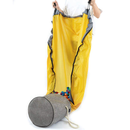 Bewello BW4009 2-v-1 igralna podloga in košara za shranjevanje igrač (135 cm, 20 L)