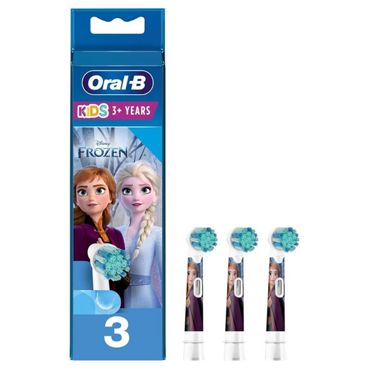ORAL-B - Kids 3+ Frozen nadomestne glave z motivom Ledenega kraljestva (3x)