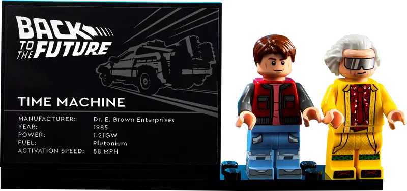 LEGO Icons 10300 DeLorean DMC-12 Back to the Future Time avtomobil
