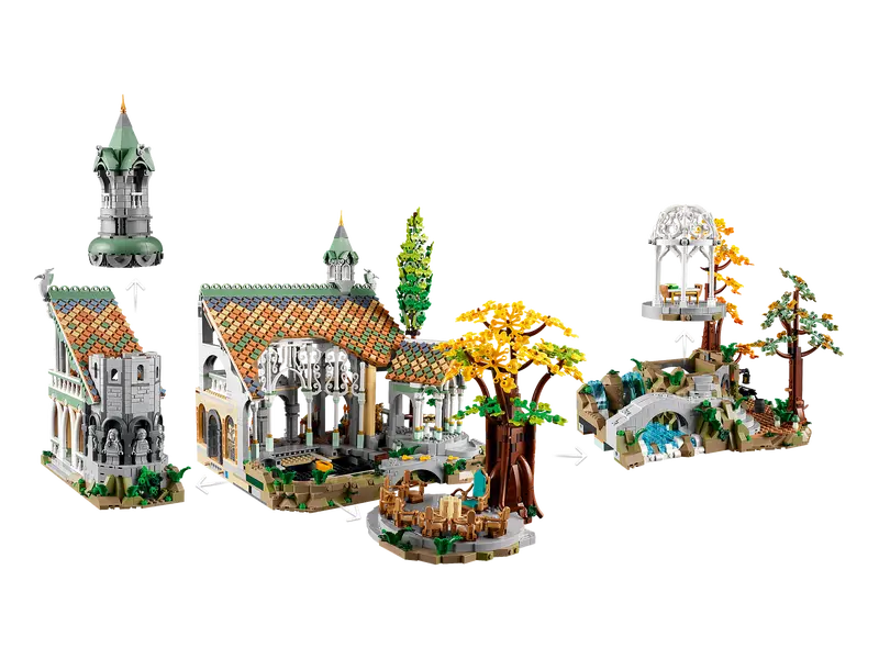 LEGO Icons 10316 Gospodar Prstanov Rivendell