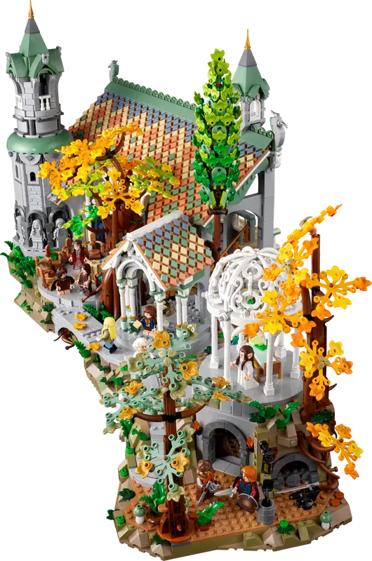 LEGO Icons 10316 Gospodar Prstanov Rivendell