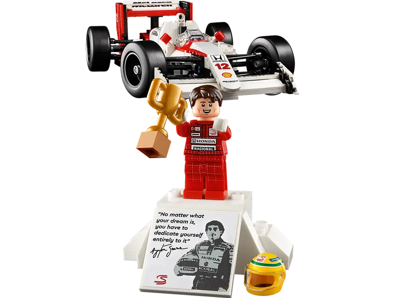 Lego Icons 10330 McLaren MP4/4 in Ayrton Senna
