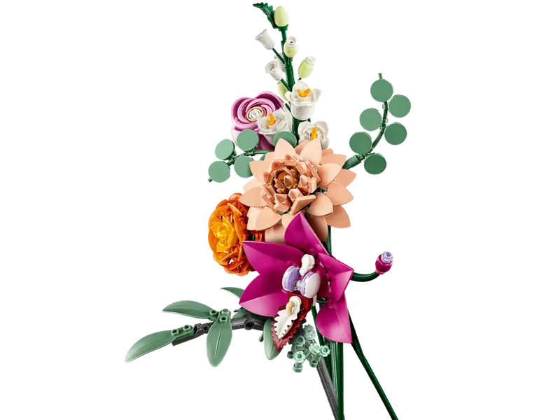 LEGO Botanicals 10342 Čudovit šopek z rožnatimi cvetovi