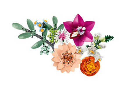 LEGO Botanicals 10342 Čudovit šopek z rožnatimi cvetovi