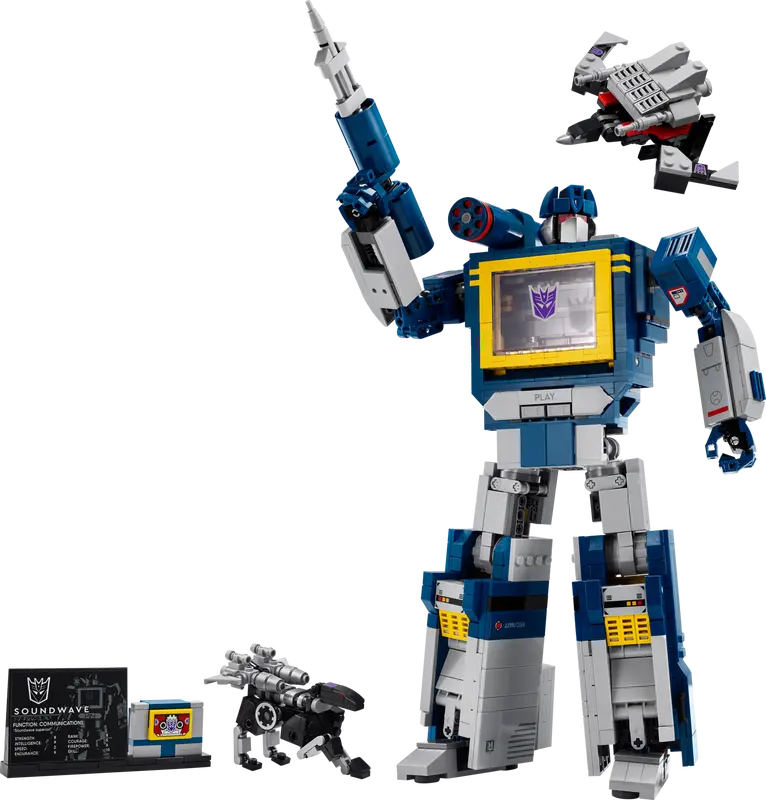 Lego Icons 10358 Transformers: Soundwave