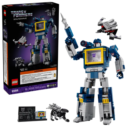 Lego Icons 10358 Transformers: Soundwave