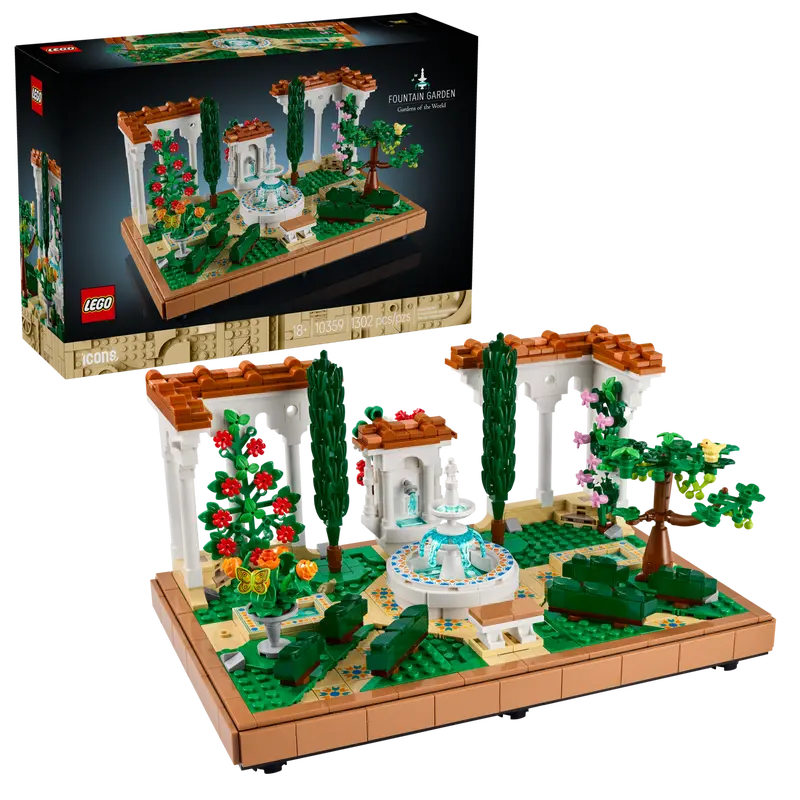 Lego Icons 10359 Vrt z vodometom